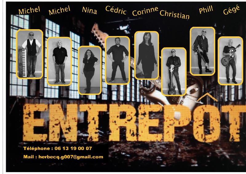 Entrepot : Groupe Pop-rock Soul